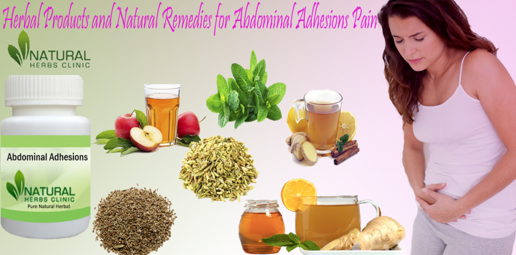 Herbal Products and Natural Remedies for Abdominal Adhesions Pain