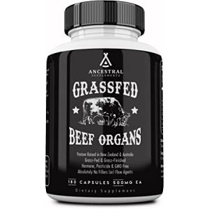Ancestral Supplements Grass Fed Beef Organ Supplement