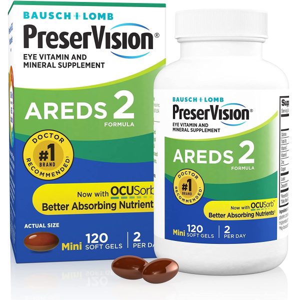 PreserVision AREDS 2 Eye Vitamin & Mineral Supplement