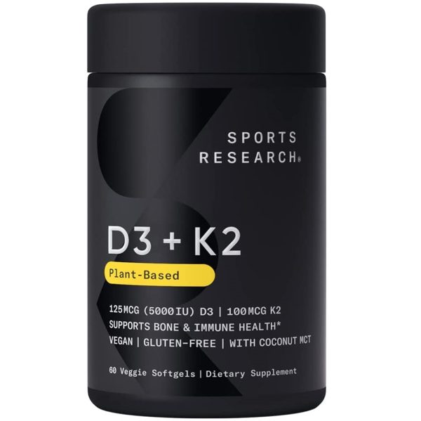 Sports Research Vitamin D3 + K2