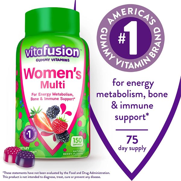Vitafusion Womens Multivitamin Gummies 1