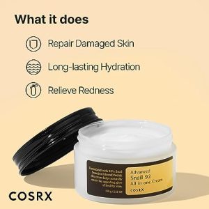 COSRX Snail Mucin 92 Moisturizer Repair Face Gel1