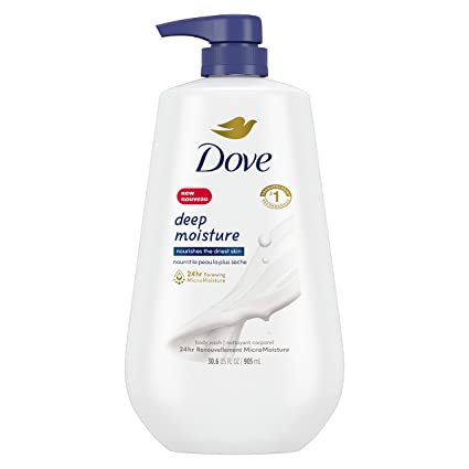 Dove Body Wash with Pump Deep Moisture For Dry Skin