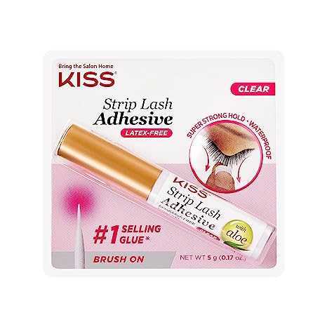 KISS Clear Strip Lash Adhesive With Aloe