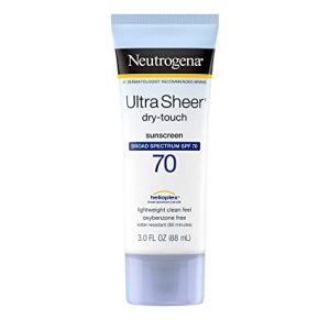Neutrogena Ultra Sheer Dry Touch Sunscreen