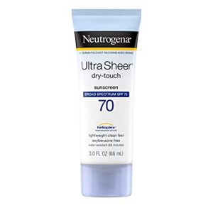 Neutrogena Ultra Sheer Dry Touch Sunscreen