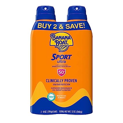Banana Boat Sport Ultra SPF Sunscreen Spray
