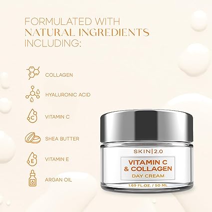 Skin 2.0 Vitamin C and Collagen Daily Face Moisturizer 1
