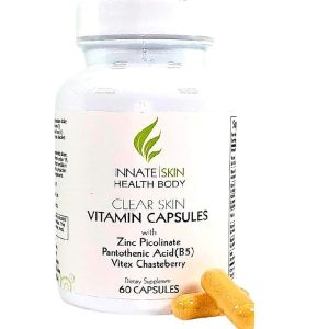 Clear Skin Acne Vitamin Capsules Multivitamin Supplement