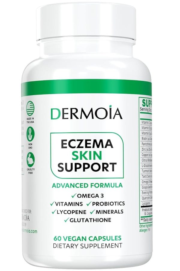 DERMOIA Eczema Supplements for Dry Skin