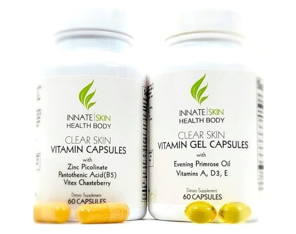 Clear Skin Acne Vitamins Supplements