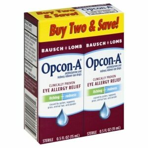 Bausch Lomb Opcon A Eye Allergy Relief Itching