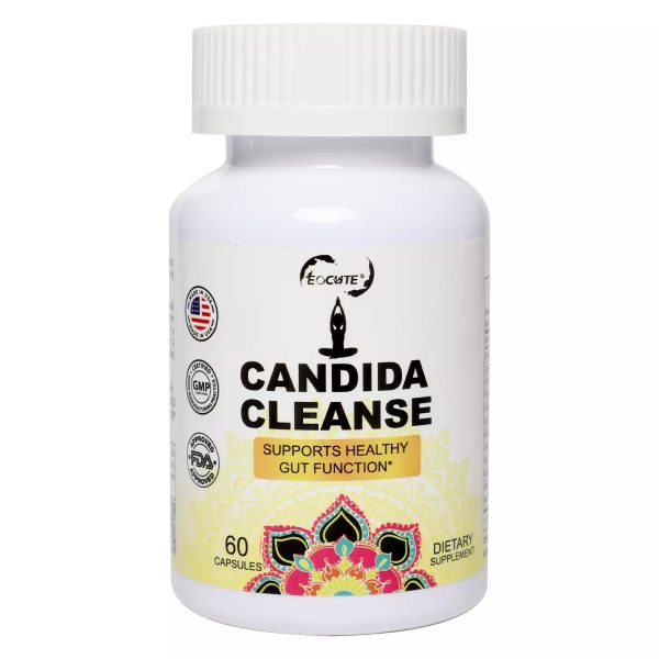 Detox Candida Cleanse Supports Healthy Gut Function Supplement