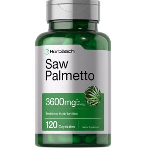 Horbaach Saw Palmetto Extract Capsules - 120 Count