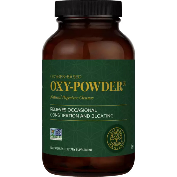 Oxy Powder Colon Cleanse & Natural Detox Pills For Constipation Relief