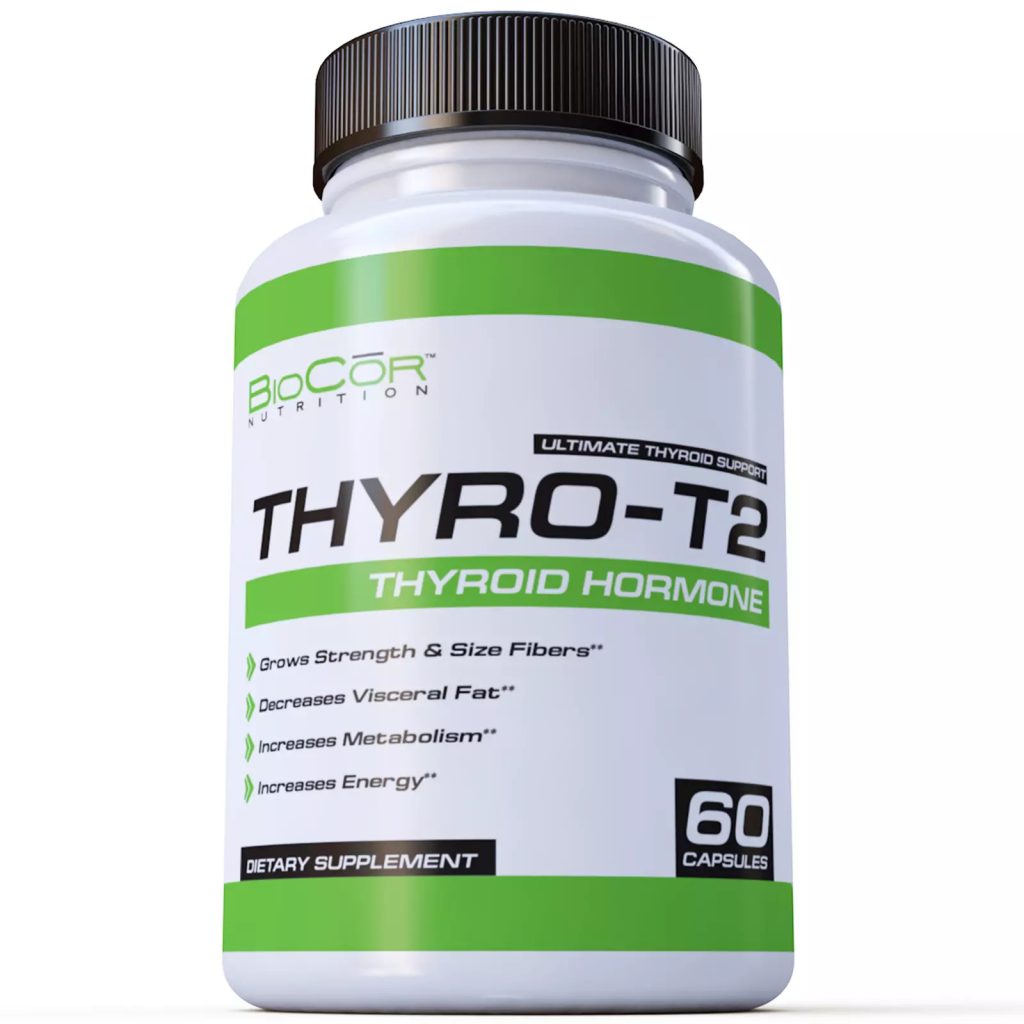 ThyroT2 Thyroid Hormone Fat Burner Supplement